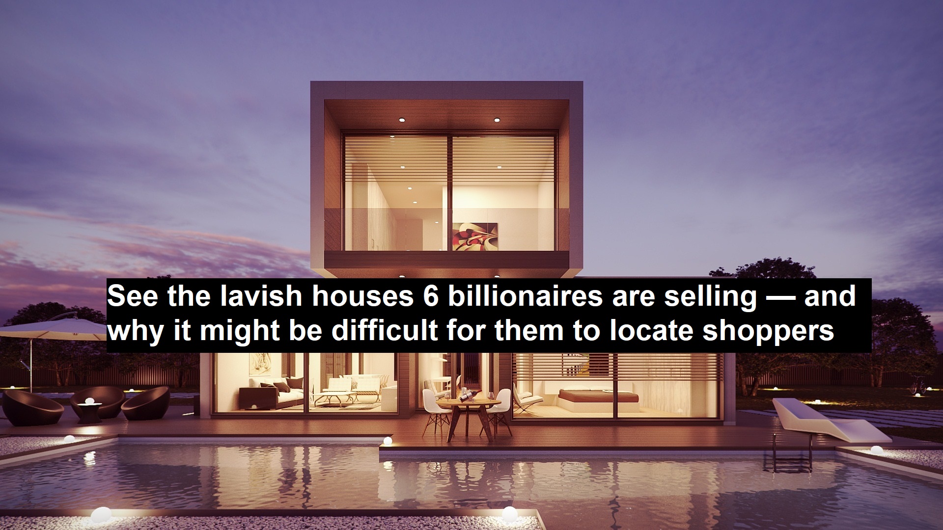 the lavish houses